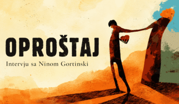 Oproštaj, Nina Gortinski: razgovor i reč urednika
